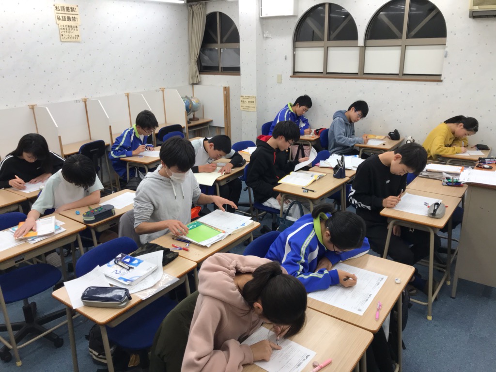 一斉授業の風景